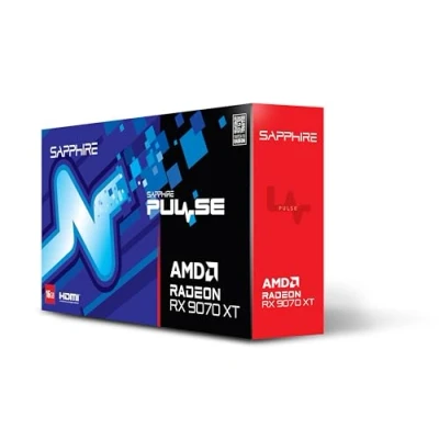 Abbildung von Sapphire Pulse AMD Radeon™ RX 9070 XT Gaming 16GB DUAL HDMI/DUAL DP