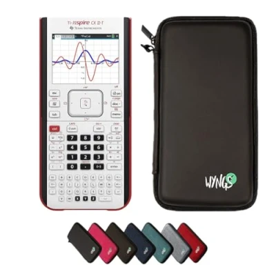 Abbildung von CALCUSO Sparpaket Schwarz mit Grafikrechner TI Nspire CX II T