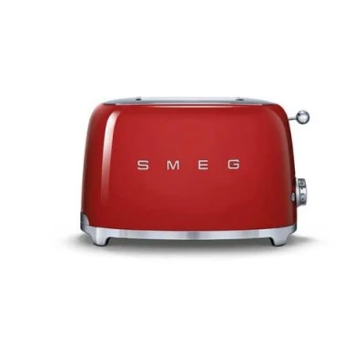 Abbildung von Smeg 50&#039;s Style TSF01RDEU Toaster 2 Scheibe Steckplatz Rot