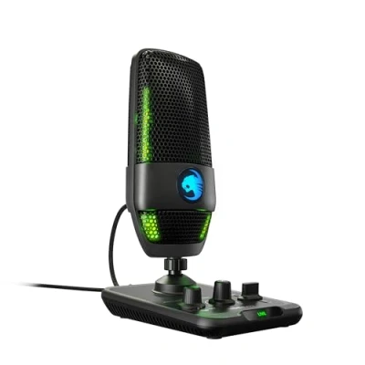 Abbildung von Roccat Torch USB Mikrofon in Studioqualität, schwarz