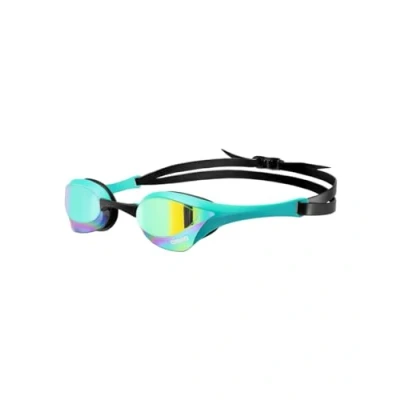 Abbildung von arena Cobra Ultra Swipe Mirror Unisex Race Schwimmbrille für Erwachsene, Taucherbrille mit Gebogenen Spiegelgläsern, Anti Beschlag, UV Schutz, 5 Austauschbare Nasenstege