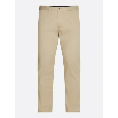 Abbildung von Tommy Hilfiger Herren Hose Core Bleecker 1985 Pima Cotton Chino, Beige (Batique Khaki), 34W/32L