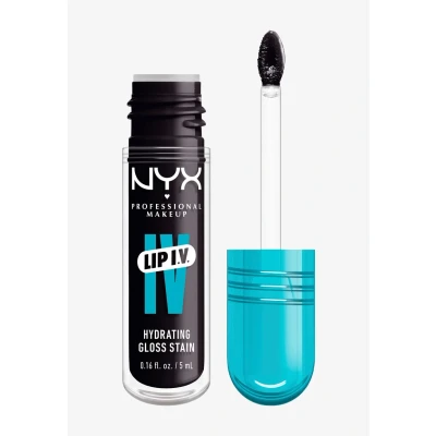 Abbildung von NYX Professional Makeup Gloss Serum Lip IV, Grape Gushin&#039;, feuchtigkeitsspendender Lipgloss für glänzende Lippen im Wet Look, 5 ml