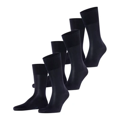Abbildung von Falke Tiago 3PACK Business &amp; Casual Socken, Herren, Größe: 39 40, Dark navy
