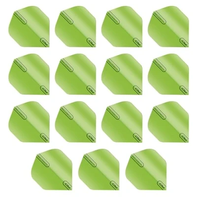 Abbildung von RED DRAGON Hardcore XT Colours Extra Thick Standard Dart Flights 5 Sets Per Pack (15 in total) (Green)