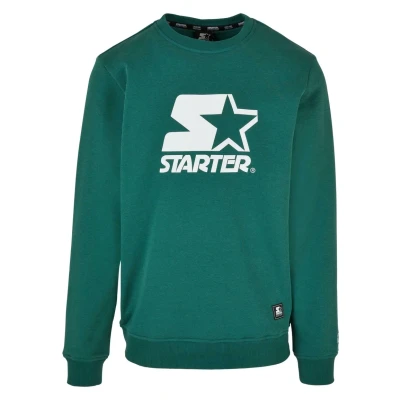 Abbildung von Starter LOGO Crewneck Sweatshirt, Herren, Größe: XXL, Darkfreshgreen