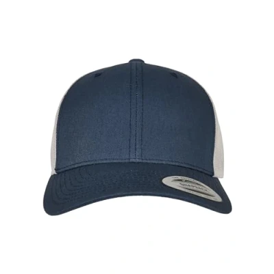 Abbildung von Flexfit Trucker Retro 2 TONE Cap, Größe: One Size, Navy silver