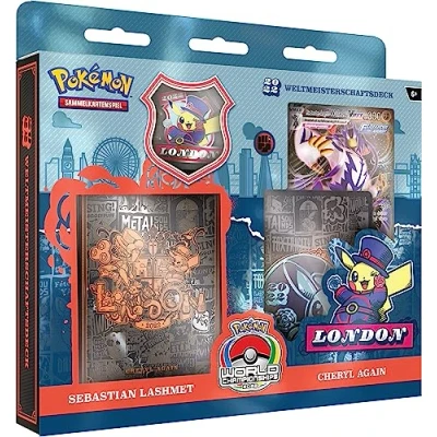 Abbildung von Pokémon Sammelkartenspiel: Weltmeisterschaftsdeck 2022: Sebastian Lashmet