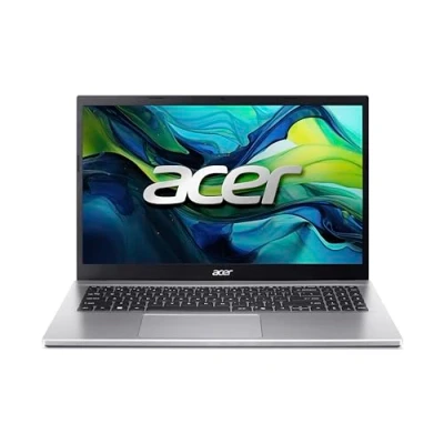 Abbildung von Acer Aspire Go 15 (AG15 42P R8SZ) Laptop 15,6&quot; FHD IPS Display AMD Ryzen 7 5825U 16 GB RAM 512 SSD Radeon Grafik Windows 11 QWERTZ Tastatur Silber