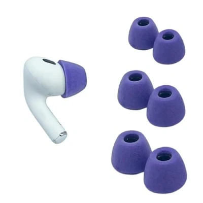 Abbildung von Comply TrueGrip Ohrstöpsel, für Airpods Pro Gen 1 &amp; 2, Lilac, Größe S