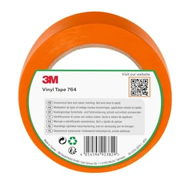 Abbildung von 3M PVC Klebeband 764i, orange, 50 mm x 33 m, Orange