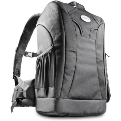 Abbildung von Mantona Trekking Fotorucksack Kamerarucksack für DSLR Kameras, Fototasche mit Stativhalterung und variabel einteilbarem Innenraum, Kameratasche Regenschutz