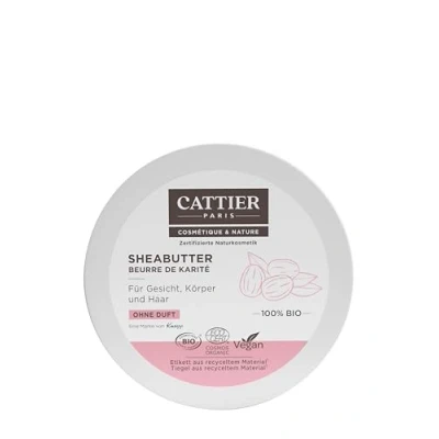 Abbildung von Cattier Sheabutter für Haut und Haar 100 Prozent biologisch, Naturkosmetik, g