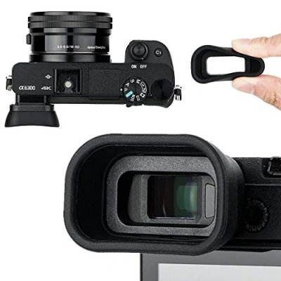 Abbildung von KIWIFOTOS Augenmuschel für Sony Alpha A6300 A6100 A6000 ersetzt FDA EP10 Sucher