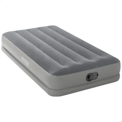 Abbildung von Intex Twin Dura Beam Prestige Luftbett mit Fastfill USB Pumpe, aufgeblasene Größe: 99 cm x 191 30 (64112)