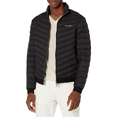Abbildung von Armani Exchange Daunenjacke, Herren, Größe: XS, Black