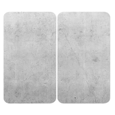 Abbildung von Herdabdeckplatten Universal Beton 2er Set