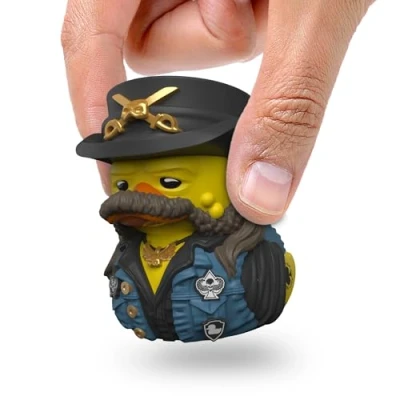 Abbildung von TUBBZ Box Ausgabe Eddie der Soldat The Trooper Sammler Vinyl Gummiente Figur Offizielles Iron Maiden Merchandise Musik, Lemmy (Mini)