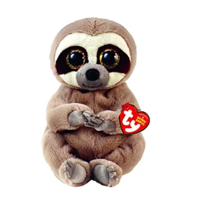 Abbildung von Ty Beanie Boos Baby Faultier Silas 15 cm, Braun, 2009300