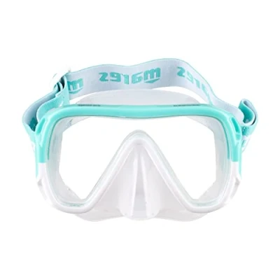 Abbildung von Mares Maske Aquazone Keewee, Schnorchelmaske für Erwachsene Unisex, Minze
