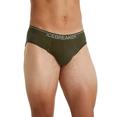 Abbildung von Icebreaker Merino Anatomica Briefs Slip Loden, Herren, Größe: Medium, Loden