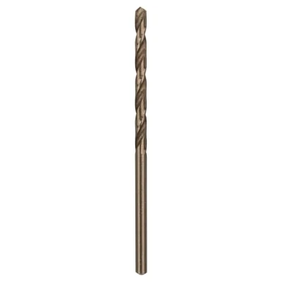 Abbildung von Bosch 10x PRO Stainless Steel HSS Co Spiralbohrer (für Stahl, Edelstahl, Ø 3,00 mm, Professional Zubehör Bohrmaschine/Schrauber)