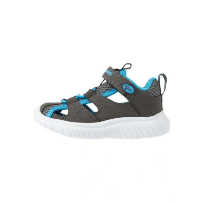 Abbildung von Kangaroos Kirock LITE Riemensandalette für Kinder, Größe: 27, Steel grey/brillant blue Schuhe