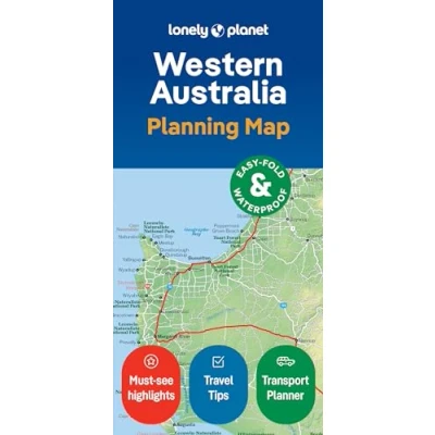 Abbildung von Lonely Planet Western Australia Planning Map