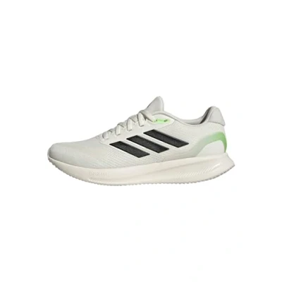Abbildung von adidas Herren Runfalcon 5 Running Shoes Laufschuhe, Off White/core Black/Lime Burst, 44 2/3 EU