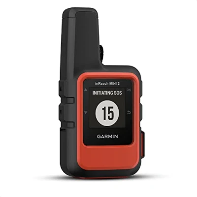 Abbildung von Garmin inReach Mini 2 GPS Satelliten Kommunikationsgerät mit 24/7 Notruf Funktion, weltweitem Nachrichtenversand ohne Mobilfunkempfang (Abo erforderlich) &amp; Pfeilnavigation, bis 14 Tage Akkulaufzeit