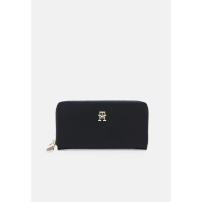 Abbildung von Tommy Hilfiger Poppy Large Geldbörse, Damen, Größe: One Size, Space blue