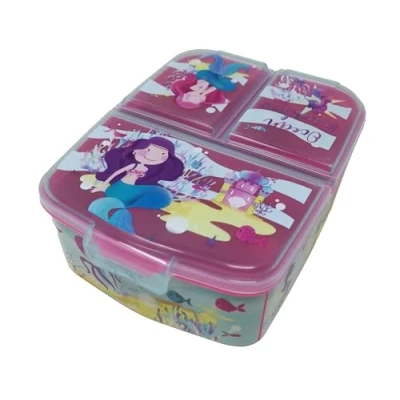 Abbildung von Theonoi Kinder Brotdose/Lunchbox/Sandwichbox BPA frei für (Seejungfrau Meerjungfrau)