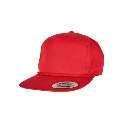 Abbildung von Flexfit YP Classics Classic Poplin Cap, Herren, Größe: One Size, Red