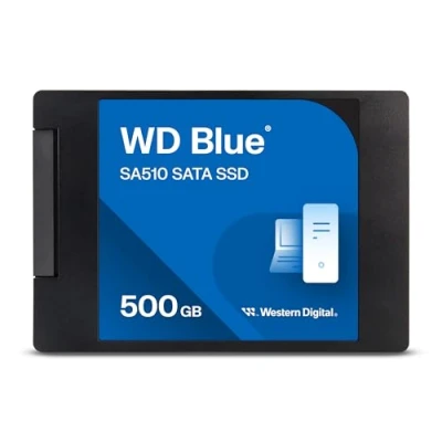 Abbildung von WD Blue SA510 SATA SSD 500 GB 2,5 Zoll (Lesen bis 560 MB/s, Schreiben 510 Upgrade für PC/Laptop, dreimonatiges Probeabo von Dropbox Professional, Western Digital Dashboard)