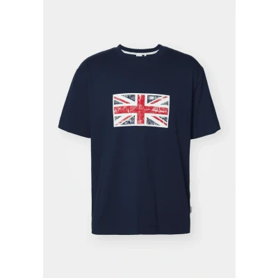 Abbildung von Pepe Jeans Union TEE Tshirt print, Herren, Größe: Large, Dulwich blue