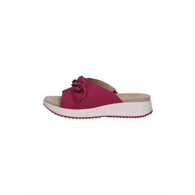 Abbildung von Caprice Pantolette flach, Damen, Größe: 38, Fuchsia suede Schuhe