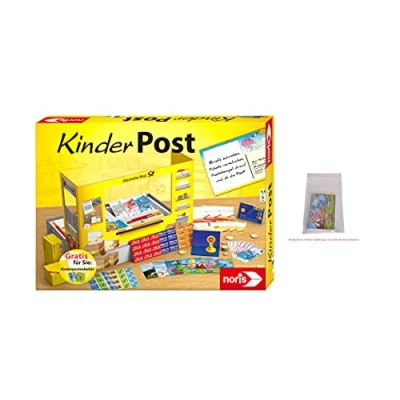 Abbildung von Noris 606011619AMA Kinderpost und Kinderpostzubehör, das beliebte Rollenspiel inkl. Nachfüllset, bereits in der Packung enthalten, für Kinder ab 4 Jahren [Exklusiv bei Amazon]