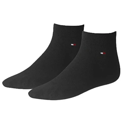 Abbildung von Tommy Hilfiger Herren Th Men Quarter 2p Socken, Schwarz, 47 49 EU