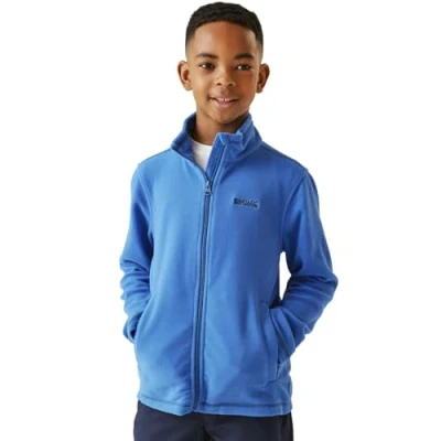 Abbildung von Regatta Kinder Fleece Fleece, mit durchgehendem Reißverschluss 7 8 Jahre Oxford Blau/Marineblau
