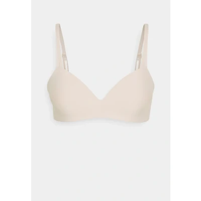 Abbildung von Calvin Klein Underwear Seductive Comfort Light LIFT DEMI Wirefree trägerloser/variabler BH, Damen, Größe: 70F, Beechwood