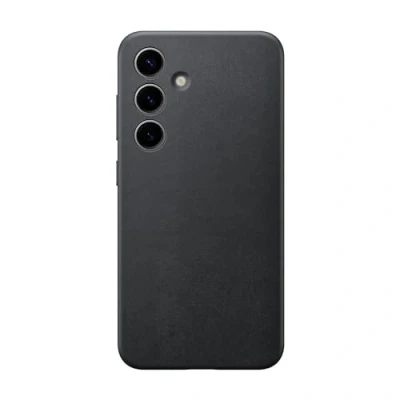 Abbildung von Samsung Leren Back Cover Schwarz Galaxy S24