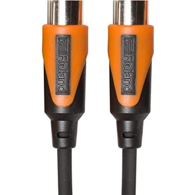 Abbildung von Roland Black Serie MIDI Kabel, Länge: 4,5m RMIDI B15