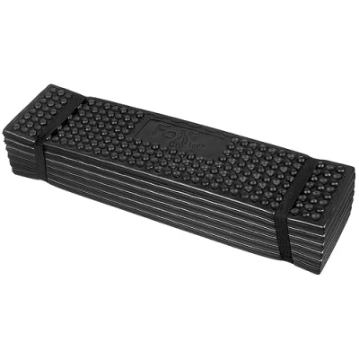 Abbildung von Fox Outdoor Thermomatte, faltbar, schwarz