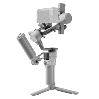 Abbildung von DJI RS 4 Mini Combo, Gimbal Stabilisator für Kamera Canon/Sony/Panasonic/Nikon/Fujifilm, Auto Achsenverriegelungen, Intelligente Verfolgung, 2 kg Traglast, Gimbal, Aktentaschengriff