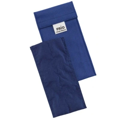 Abbildung von FRIO DOPPEL Diabetiker Insulin Kühltasche 18 x 8 cm Blau Für bis zu 2 Pens Kühlt mit kaltem Wasser I Keine Kühlakkus notwendig Wiederverwendbar