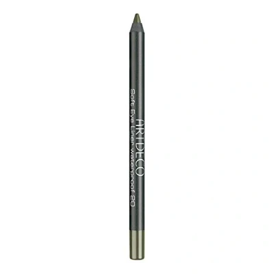 Abbildung von Artdeco Soft Eyeliner Waterproof, Kajalstift, 20 Bright Olive, 1 Stück (1er Pack)