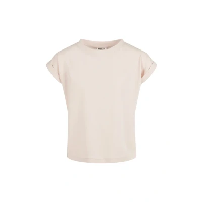 Abbildung von Urban Classics Extended Shoulder Tshirt basic für Kinder, Größe: 110/116, Pink