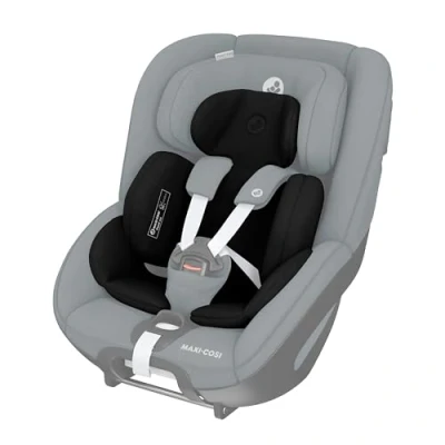 Abbildung von Maxi Cosi Pearl 360 Einlage für Neugeborene, Autositz Neugeboreneneinlage, 03 Monate, 4060 cm, waschmaschinenfeste Authentic Black