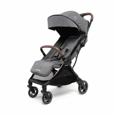 Abbildung von Maxi Cosi Eva3 Kinderwagen, 04 Jahre, 022 kg, Baby Leicht und kompakt, Flache Liegeposition, 3 Liegepositionen, Automatisch mit 1 Hand klappbar, Tragegurt, Select Grey
