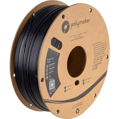 Abbildung von Polymaker PolyLite ASA Schwarz 1.75mm 1kg